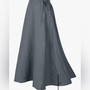 Maxi wrap skirt
